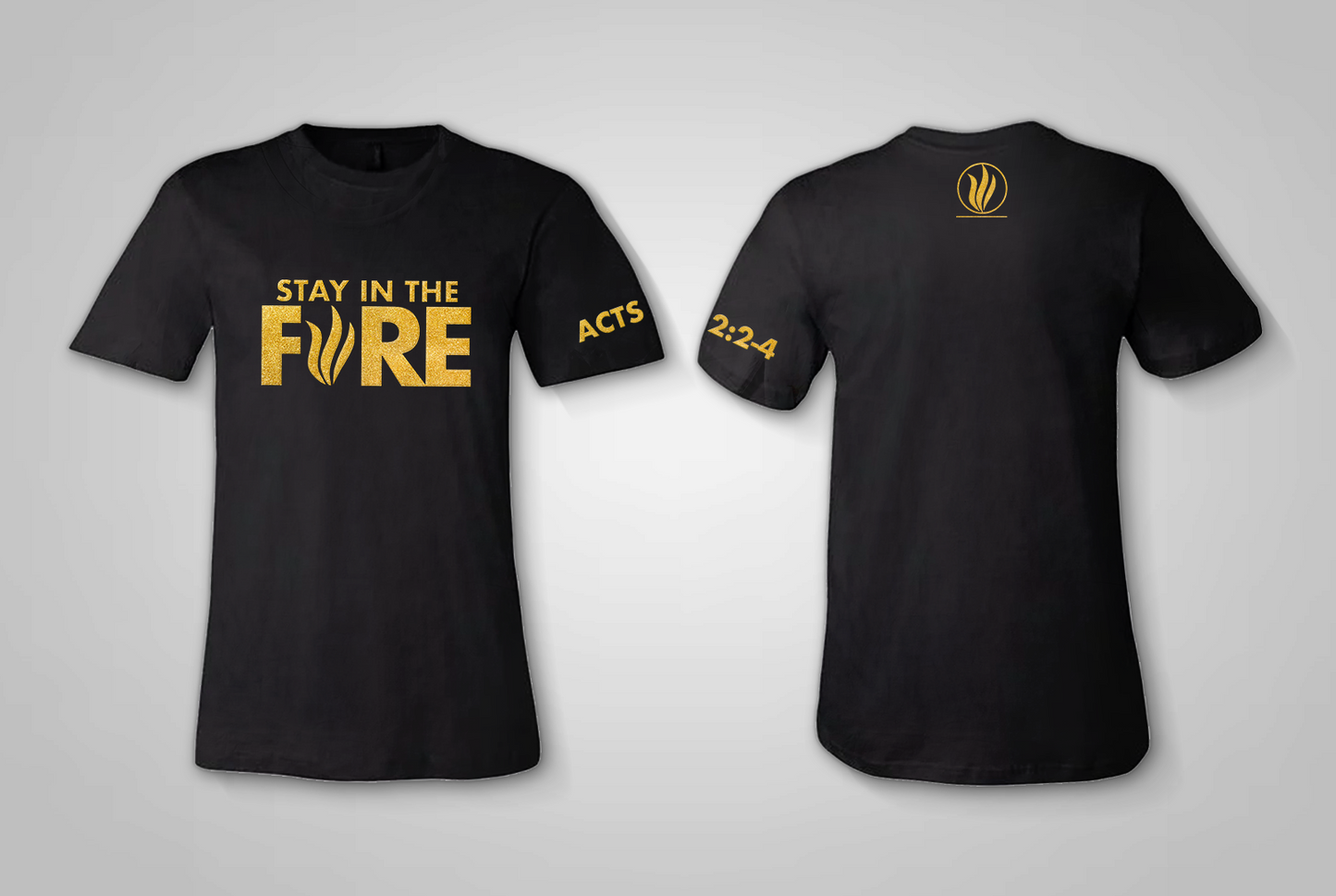 Stay in the Fire Glitter Womens