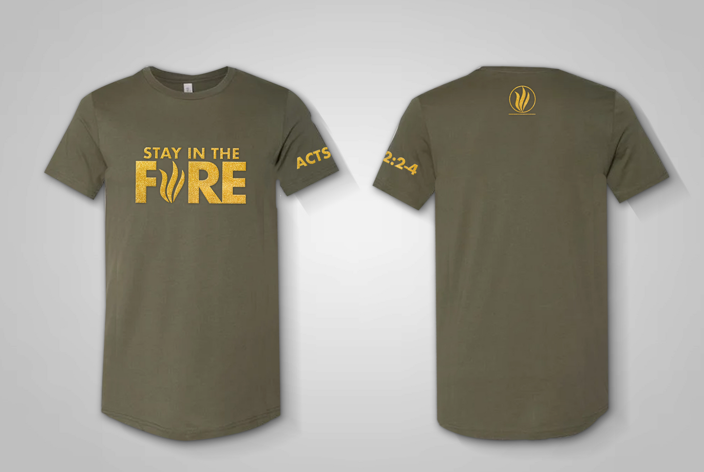 Stay in the Fire Glitter Womens