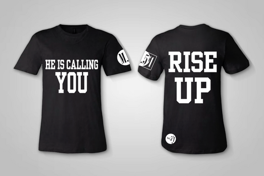 He's Calling You Jersey Tee